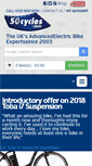 Mobile Screenshot of 50cycles.com